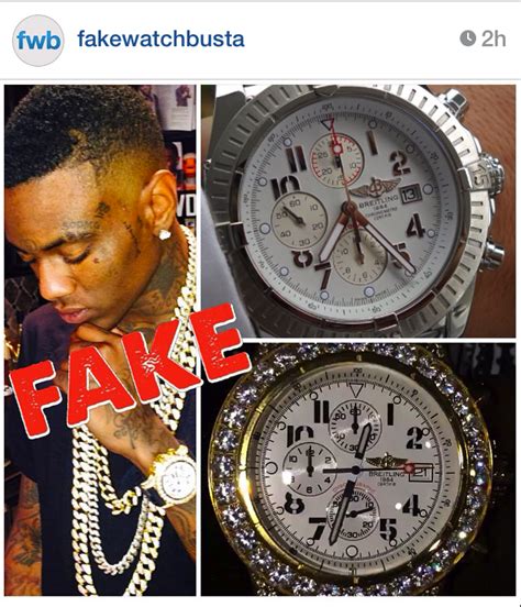soulja boy fake watch busta patek